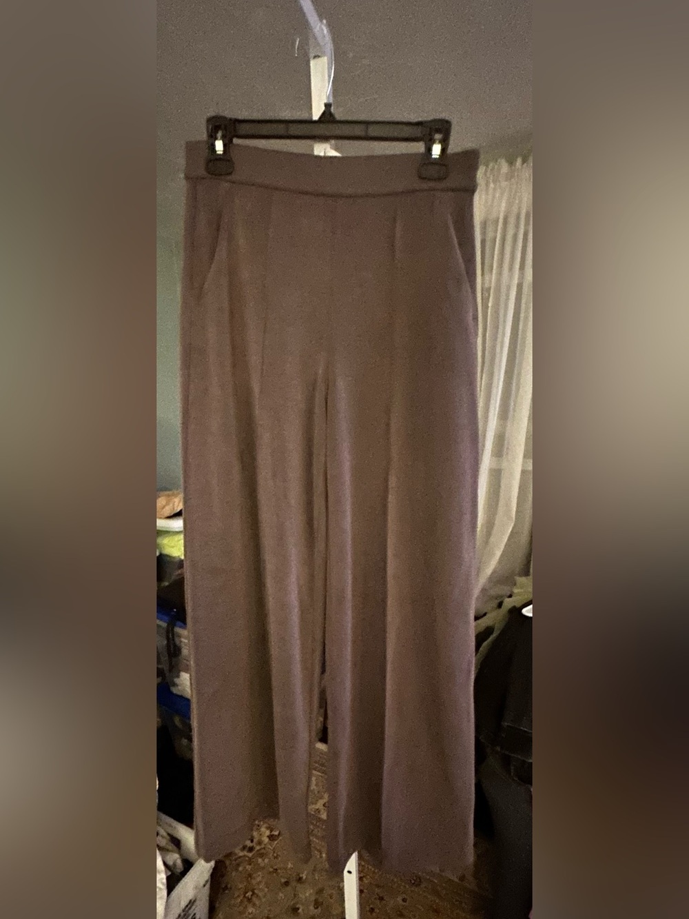 Lululemon Softstreme HR Pintuck Wide Leg in Mahogany Muse